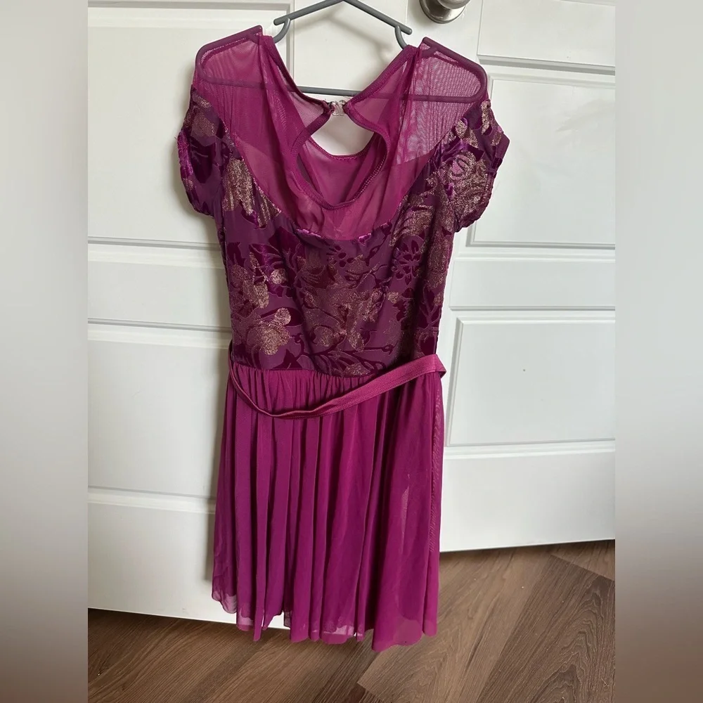 Weissman Purple Dance Costume LC